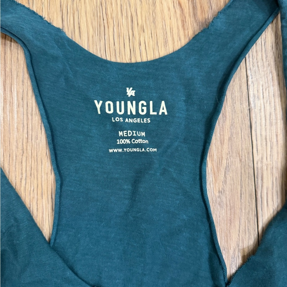 YoungLA Men's Stringers - Black, Teal, Light Blue - Picture 7 of 10